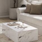 Felicity Viola White Coffee Table