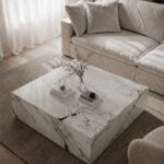 Felicity Viola White Square Coffee Table