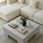 Morviano Light Grey Microconcrete Coffee Table