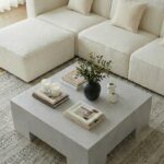 Morviano Grey Speckled Microconcrete Coffee Table