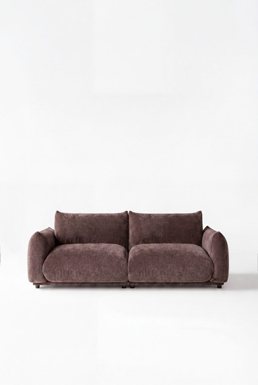 Alannah Cocoa Dust Modular 2 Seater Sofa