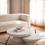 Velmor Rialto Microterrazzo Nesting Coffee Table