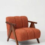 Rova Terracotta Lounge Chair