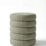 Sevil Sage Moss Layers Storage Pouf