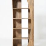Varel Curve Wooden Shelf