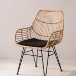 Zorva Cane Outdoor Lounge Chair