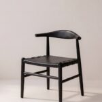 Darnel Black Strap Dining Chair