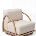 Caelo Cream Accent Chair