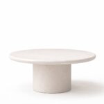 Mireille Off White Microconcrete Coffee Table