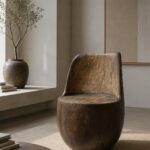 Aurelio Solid Wood Lounge Chair