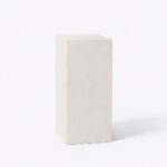 Zelda Off White Microconcrete Plinth (60CM)
