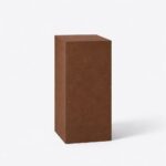 Zelda Mocha Microconcrete Plinth (60CM)