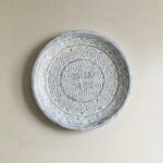 Alnor Blue Carved Decorative Plate