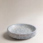 Alnor Blue Carved Decorative Plate