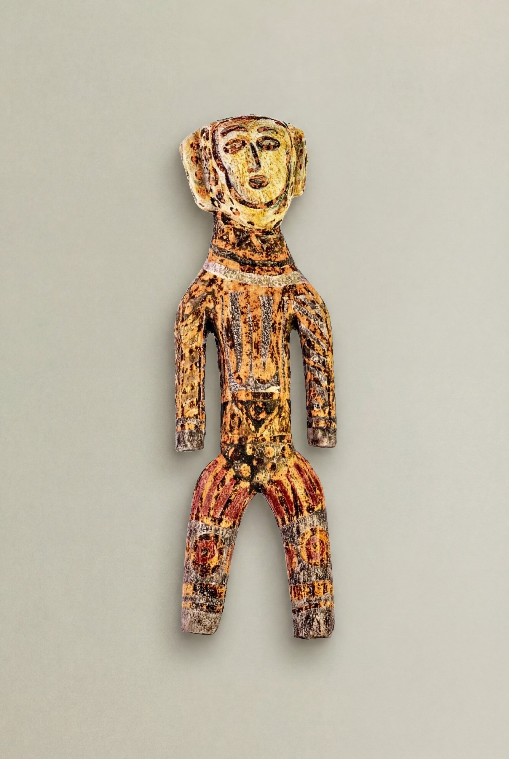 Cavix Rust Abstract Figure Decor