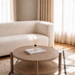 Virelle Wooden Round Coffee Table