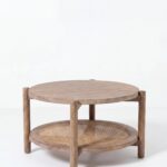 Virelle Wooden Round Coffee Table