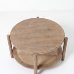Virelle Wooden Round Coffee Table