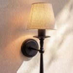 Calren Black Wall Light