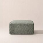 Aysun Eucalyptus Dust Ottoman