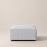Aysun Silver Mist Ottoman