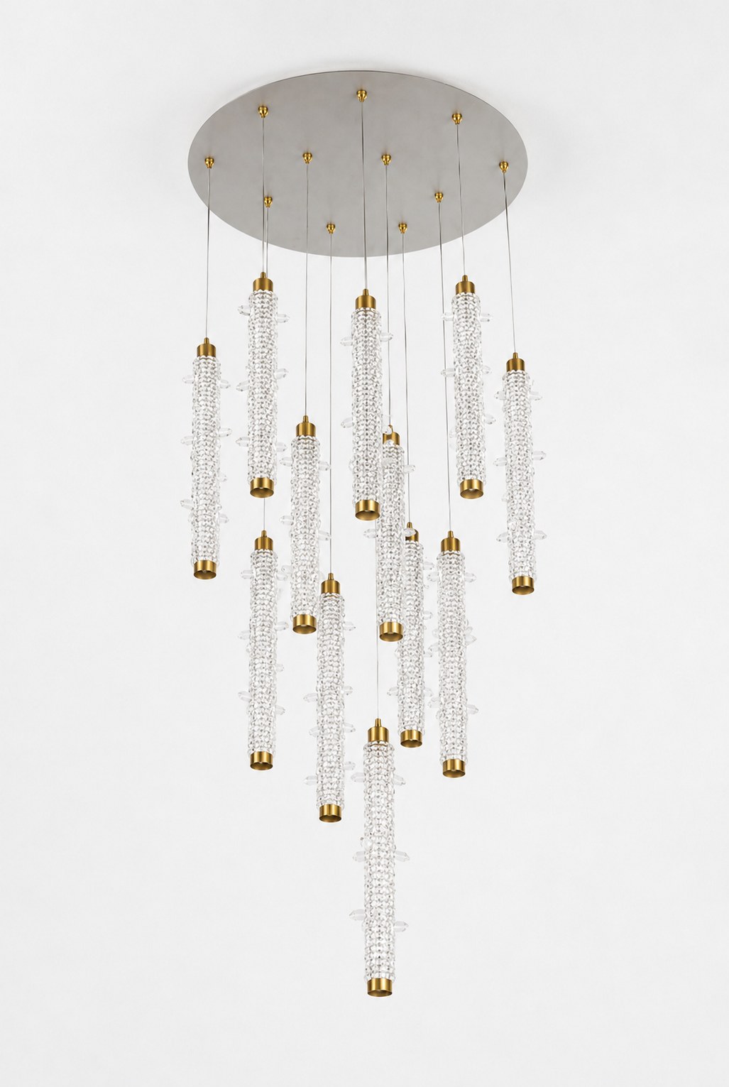 Vantiro Glass Stick White Pendant Light