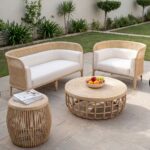 Calyx Natural Outdoor Lounge Set