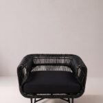 Zenvy Black Outdoor Lounge Set