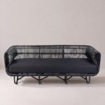 Zenvy Black Outdoor Lounge Set