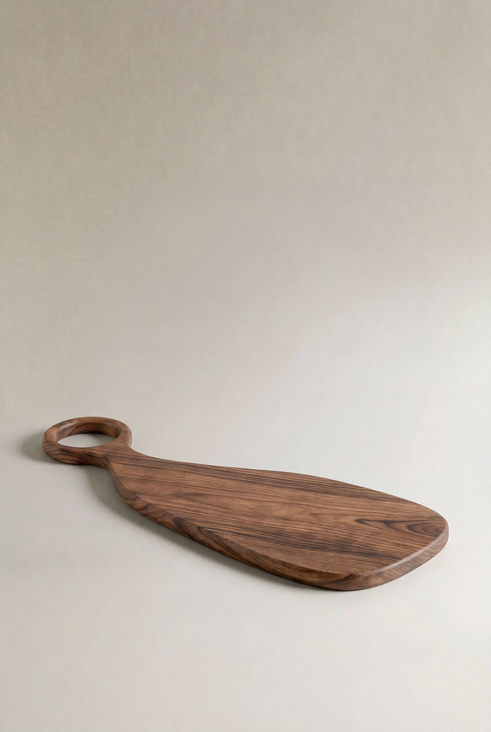 Alvera Dark Wood Serving Paddle Board