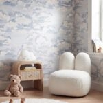 Lumi Kids Off White Boucle Sofa Chair
