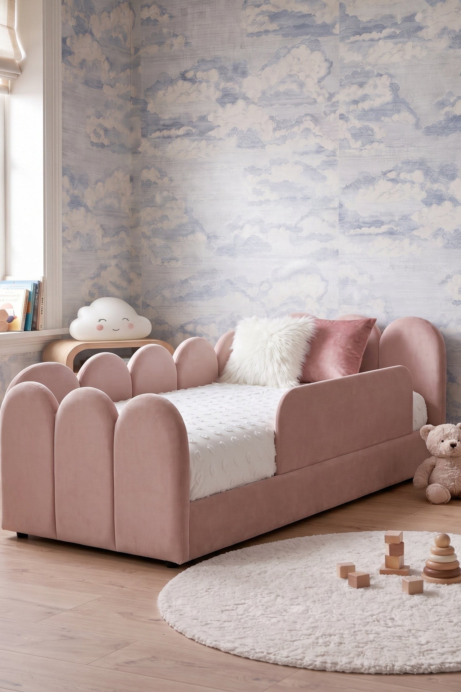 Telo Kids Pink Toddler Bed - Image 2
