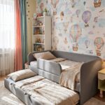Zumi Kids Smokey Grey Toddler Bed