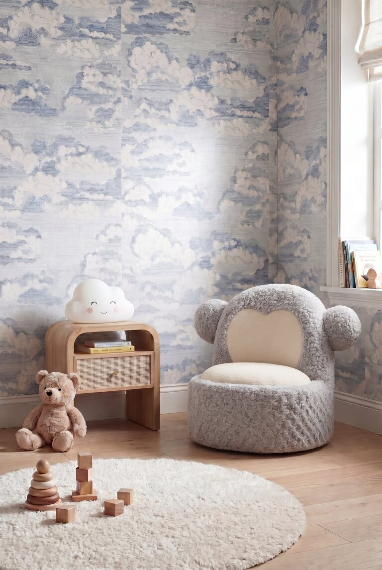 Riko Kids Light Grey Sofa Chair