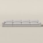 Orvella Repose Grey 4 Seater Sofa