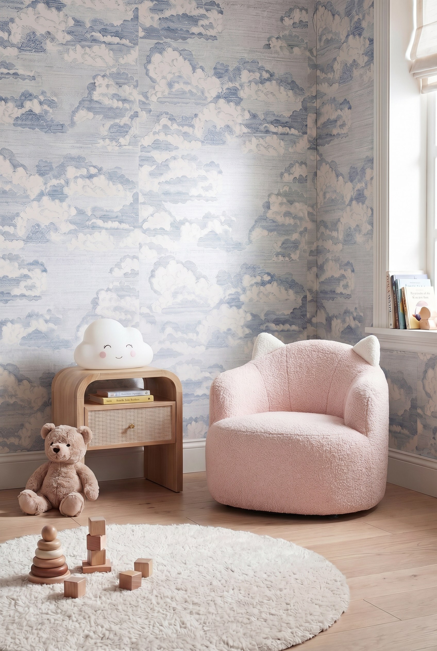 Kiki Kids Pink Sofa Chair