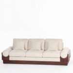 Zaylee Cream Boucle 3 Seater Sofa