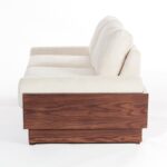 Zaylee Cream Boucle 3 Seater Sofa