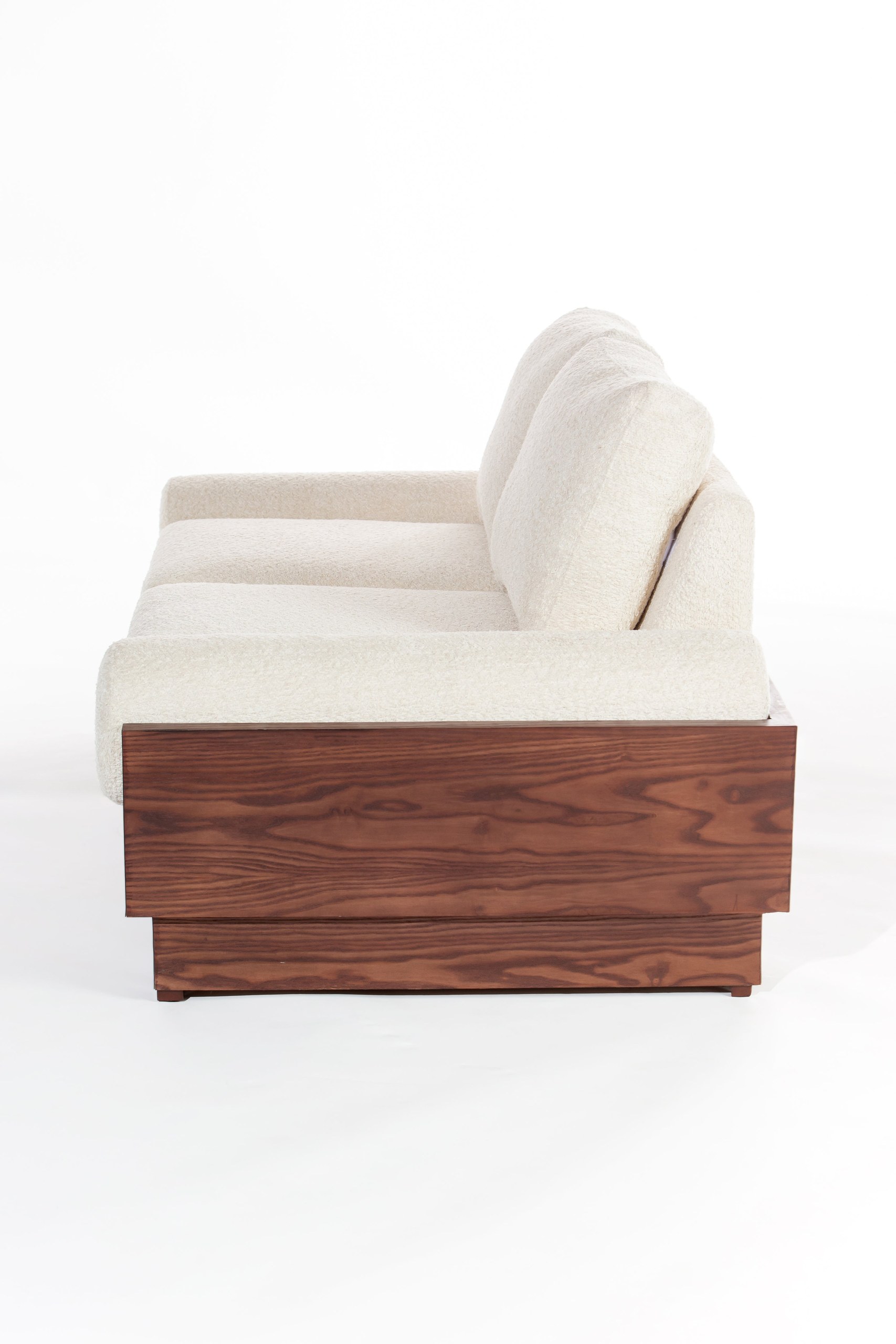 Zaylee Cream Boucle 3 Seater Sofa - Image 2