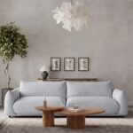 Alannah Grey Modular 3 Seater Sofa