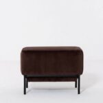 Lunis Dark Brown Compact Ottoman