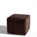 Noah Dark Brown Boucle Pouf