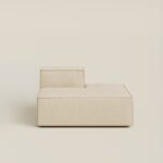 Safa Light Beige Chaise Module