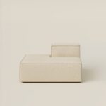Safa Light Beige Chaise Module