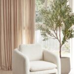 Cyril Off White Boucle Lounge Chair