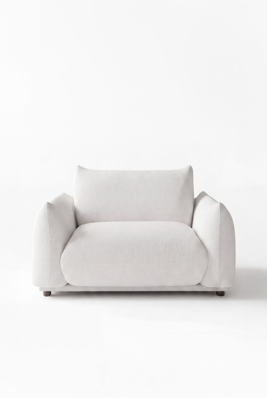 Alannah Ivory Sofa Chair