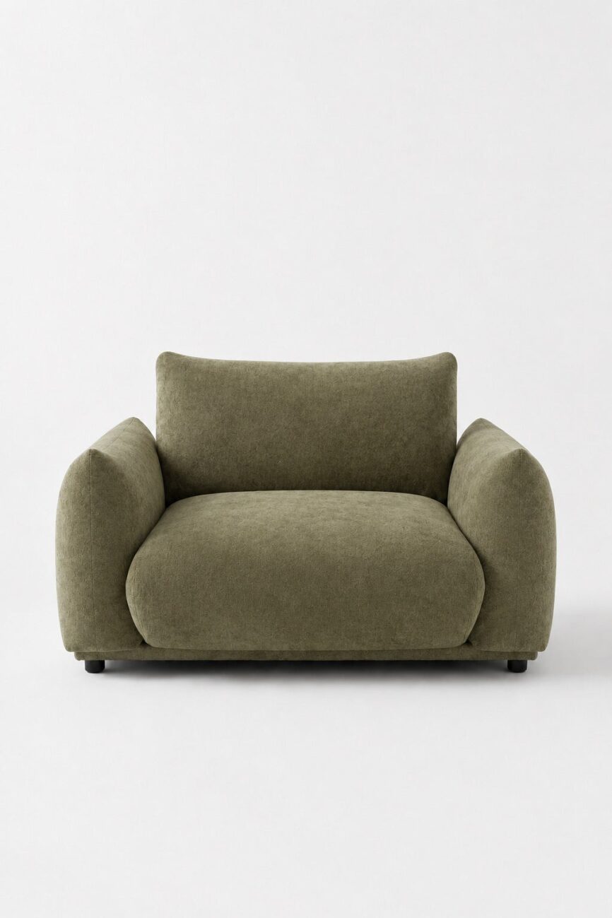 Alannah Light Olive Green Sofa Chair