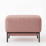 Lunis Mink Blush Compact Ottoman