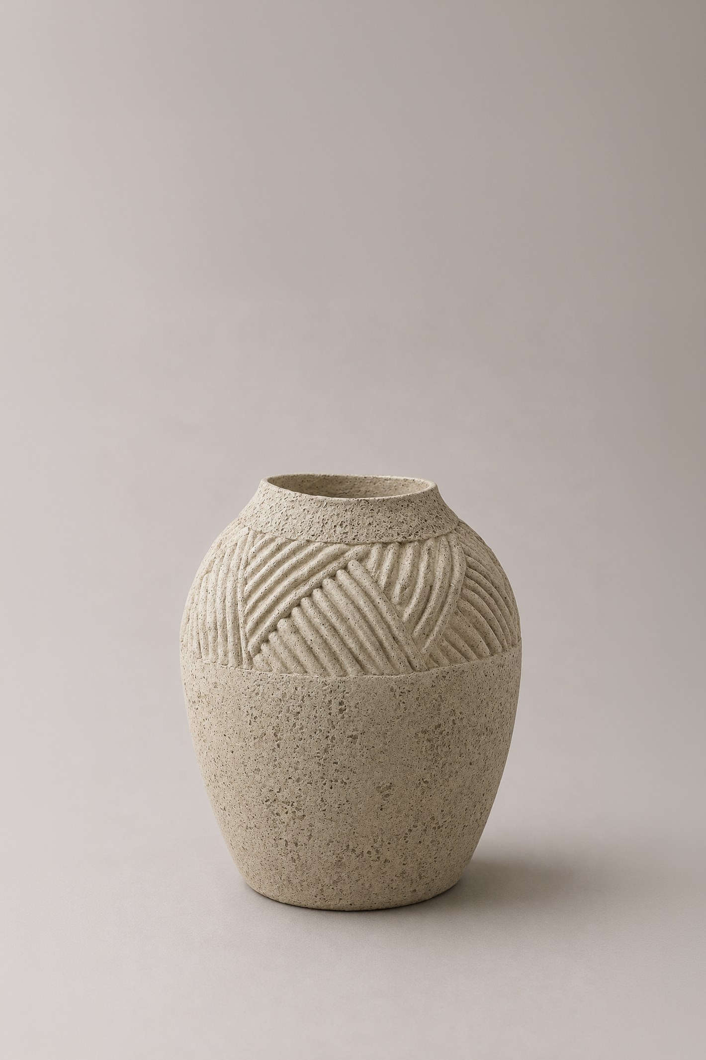 Kavren Textured Artisan Vase