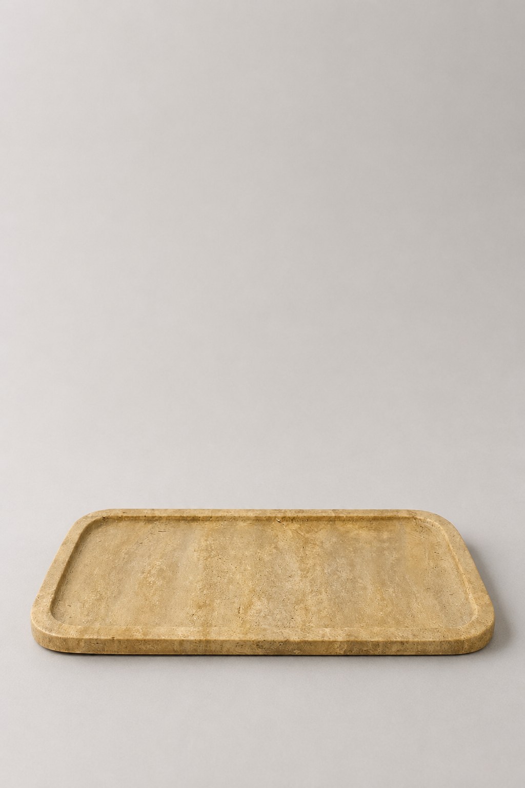 Calvane Rounded Edge Travertine Tray
